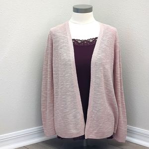 EUC Dusty Rose Cardigan JJill